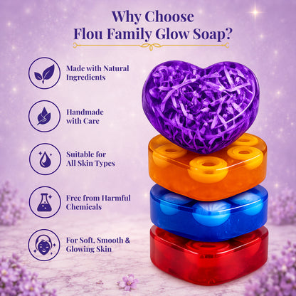 Premium Handmade Glow Soap Collection - Natural Skincare for Healthy & Radiant Skin