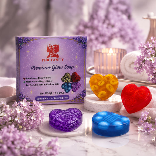 Premium Handmade Glow Soap Collection - Natural Skincare for Healthy & Radiant Skin