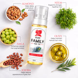 Flou Family Premium Hair Oil Natural Hair Growth & Strength Formula