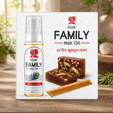 Flou Family Premium Hair Oil Natural Hair Growth & Strength Formula