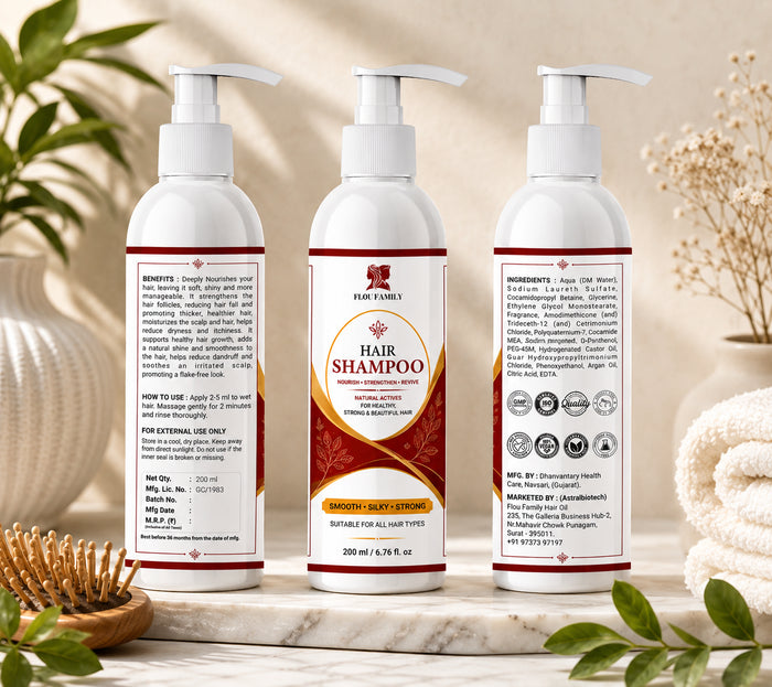 Flou Family Hair Shampoo – Nourish, Strengthen & Revive