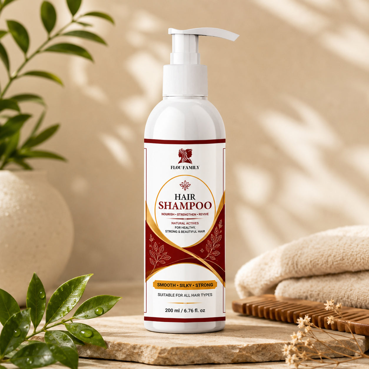 Flou Family Hair Shampoo – Nourish, Strengthen & Revive